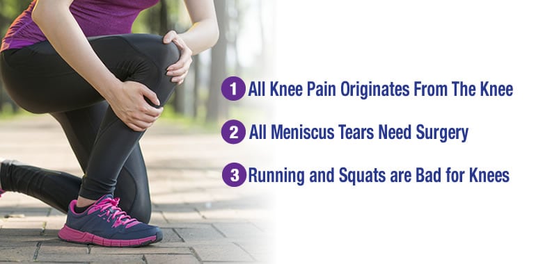 Knee Pain Myths